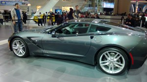 The new Chevrolet Corvette.  A little big of eye candy.